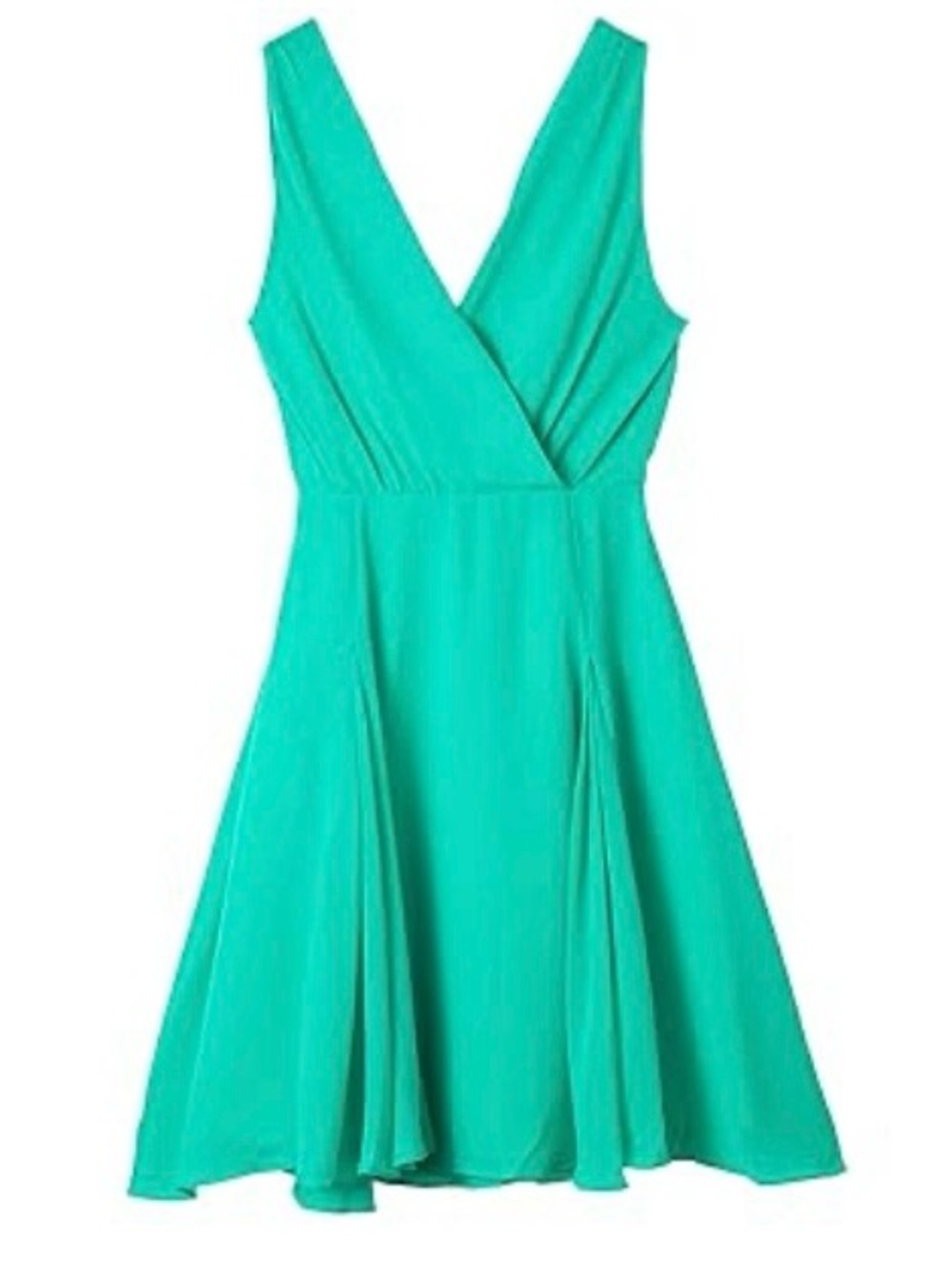 Cupcakes & Cashmere Green Chiffon Dress Women’s Size Small